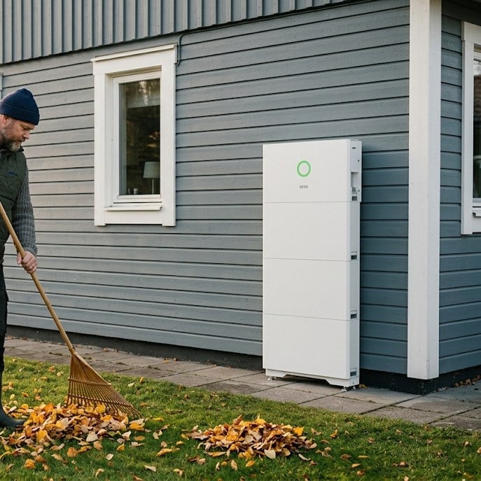 SAJ HS3 installerat hemma